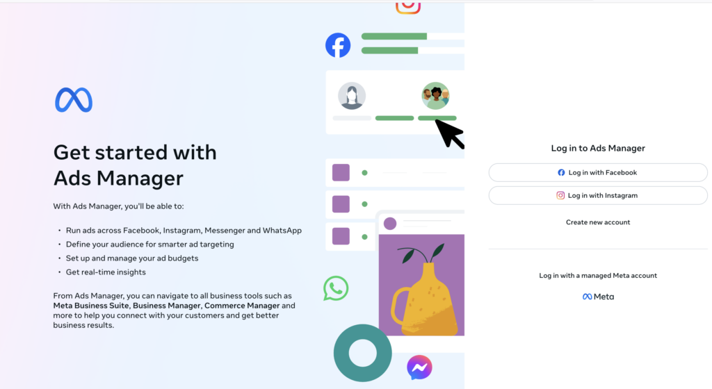Meta ads manager